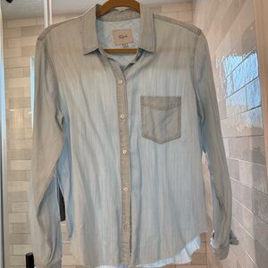 Rails Light Jean Button Down Shirt